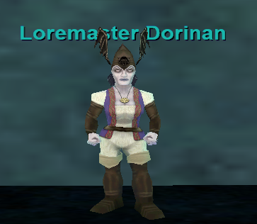 Loremaster Dorinan